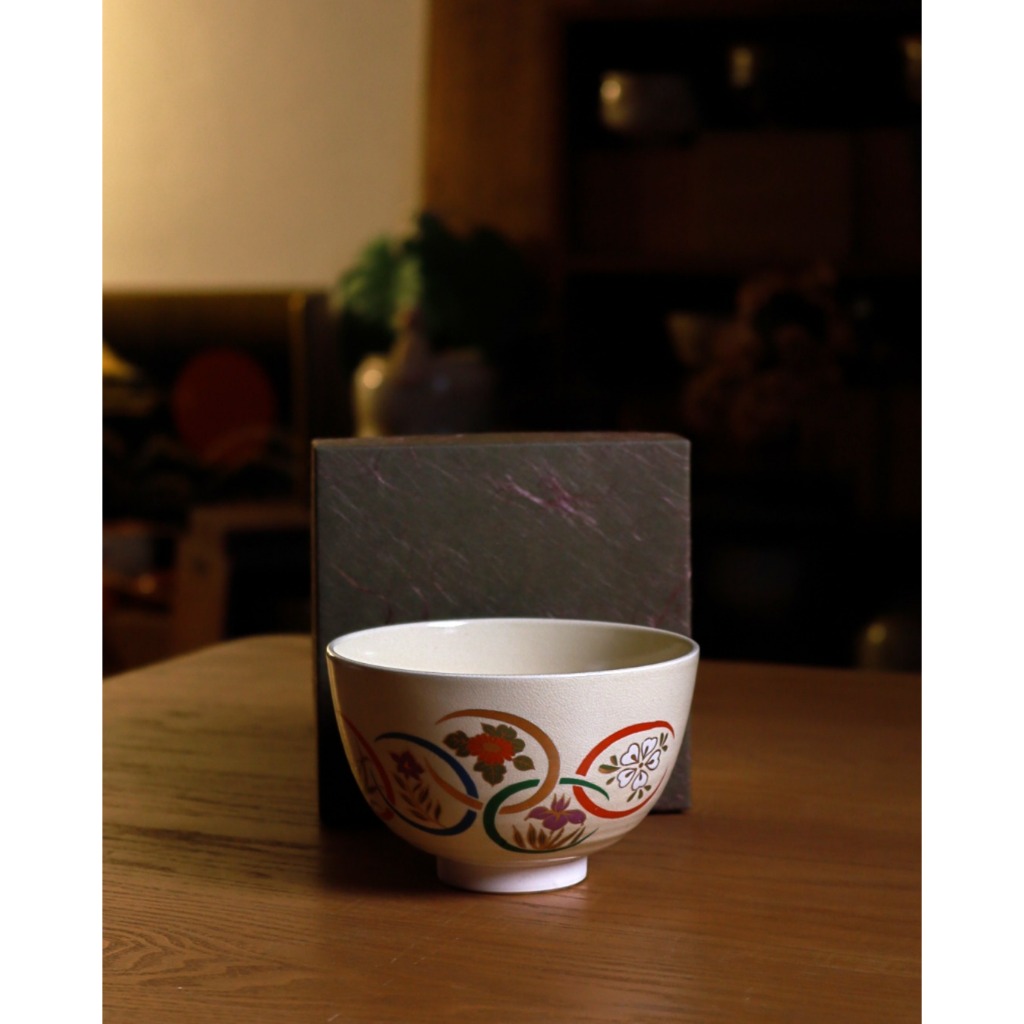 MATCHACHAN | 🍵 Kiyomizu-yaki Ninsei Flower Iro-e (色絵)  ลวดลายดอกไม้ตามฤดูกาล