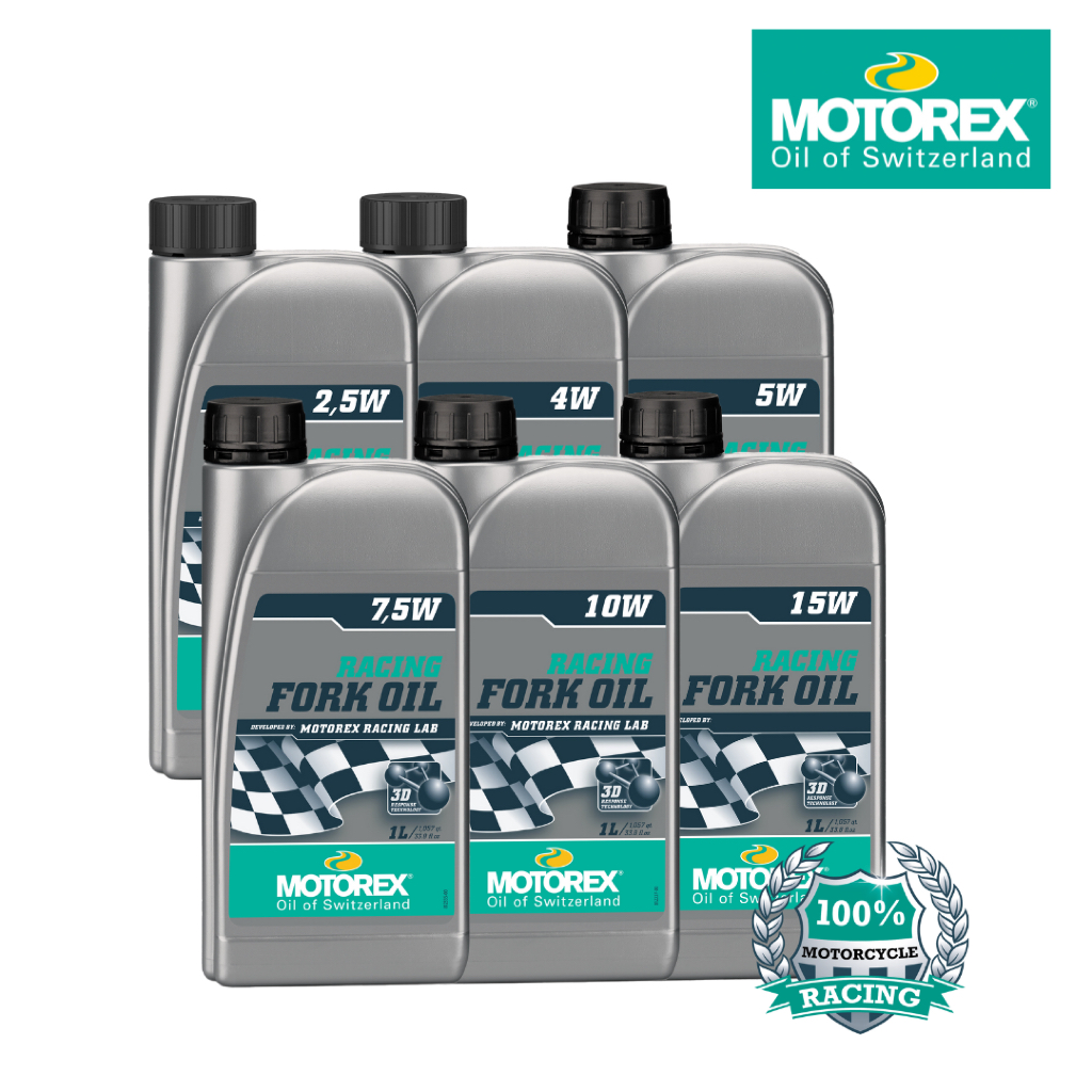 RACING FORK OIL ขนาด 1 ลิตร (2.5w/4w/5w/7.5w/10w/15w)
