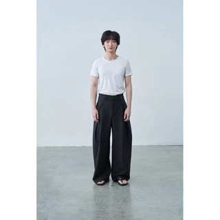Orbit Wide Pants 2.0 Pinstripe Edition กางเกงขากว้างลายทางทรงกระบอกใหญ่ A+
