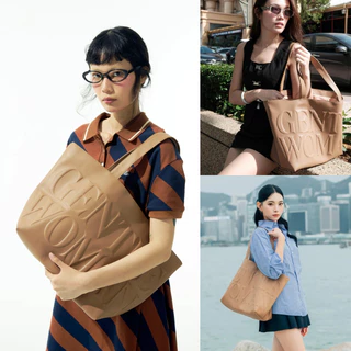 ✅พร้อมจัดส่ง📍🔥GENTLEWOMAN Daily Tote Bag Dark Brown Gentlewoman กระเป๋า กระเป๋าหนัง กระเป๋าแบรนด์ไทย สะพายไหล่