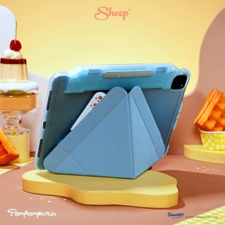 [People Pompompurin] Pompompurin Collection เคสสำหรับไอแพด ปอมปอมปุริน Peopleเคสเก็บปลอกปากกา ฟรีปลอกCase For iPad กันงอ