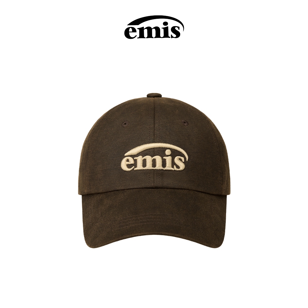 EMIS - WASHED FAUX LEATHER BALL CAP (BROWN, BLACK, GREEN)