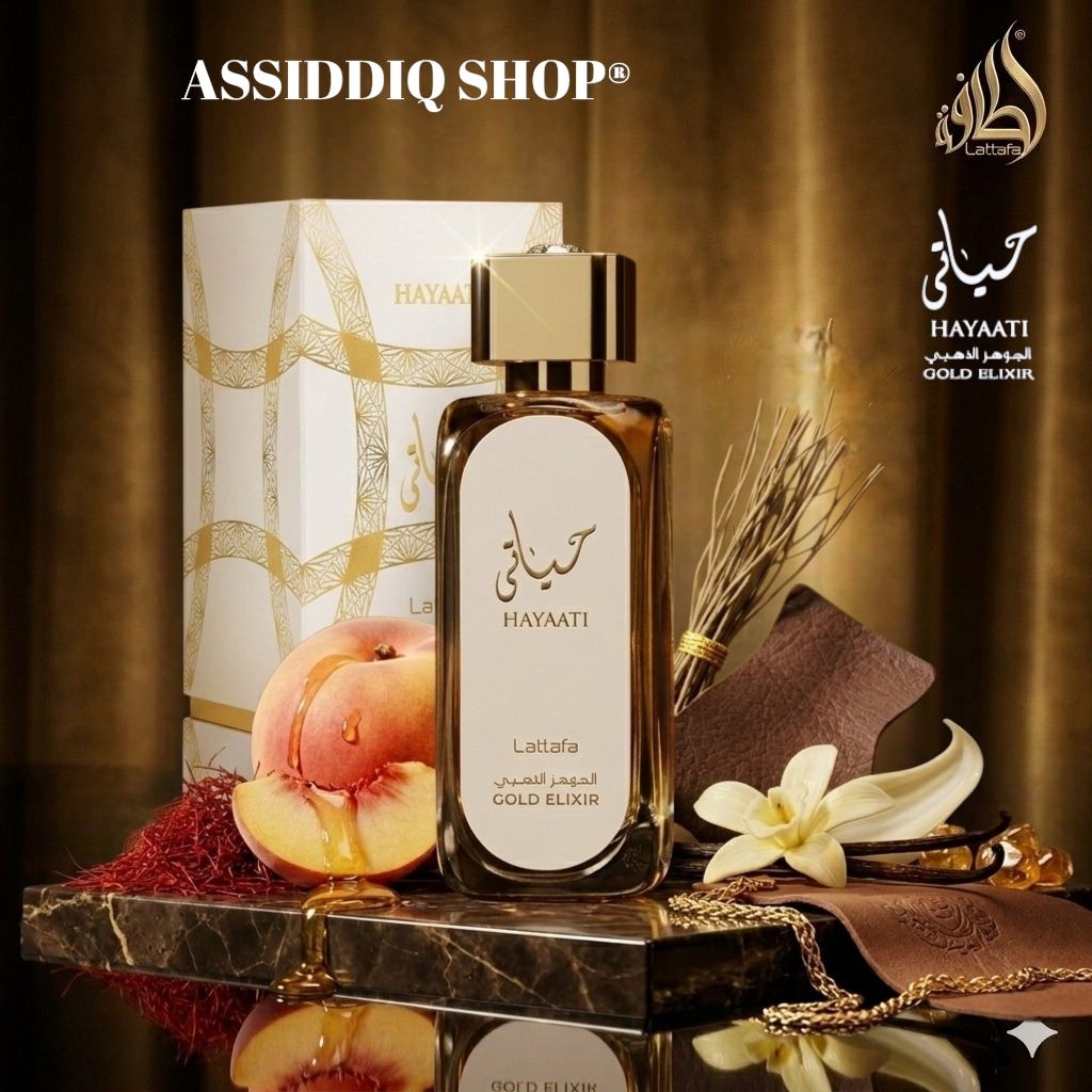 Hayaati gold Elixir Eau De Perfume By Lattafa 100 ml แท้💯