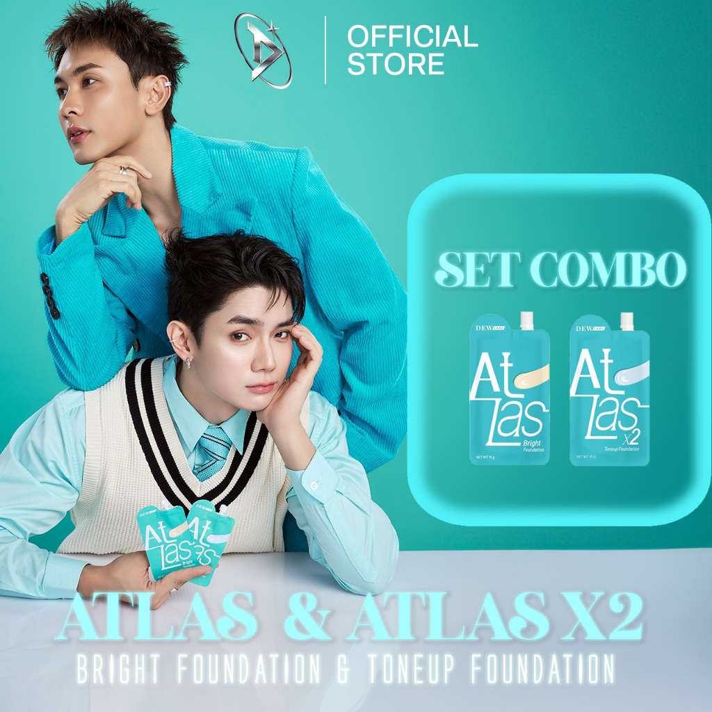 Dewcare Toneup+Bright Foundation 10g (ของแท้ส่งตรงจากบริษัท)