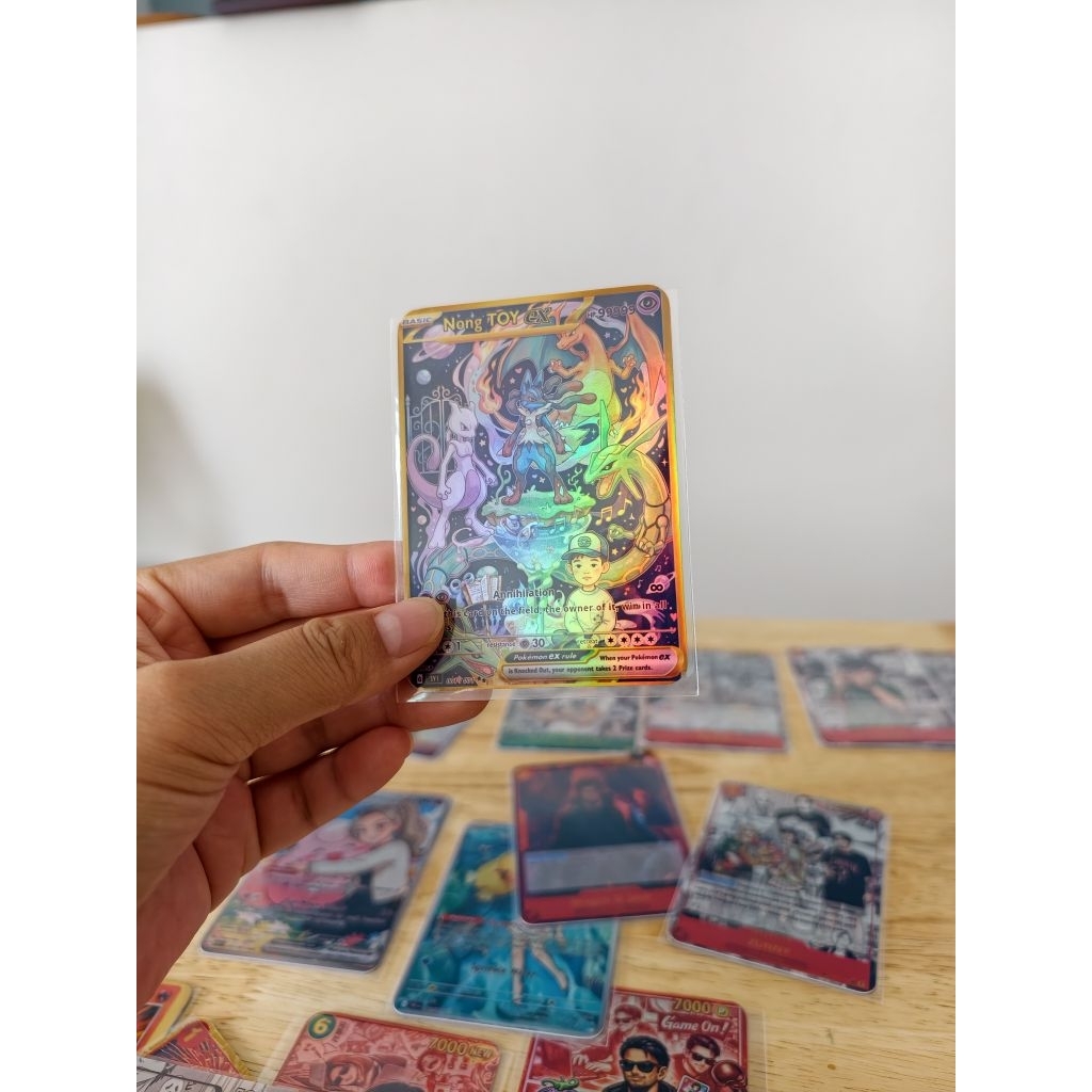 Card Custom - การ์ด custom พร้อมกรอบ , pokemon onepiece และอื่นๆ