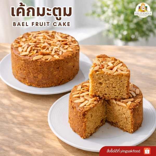 FRUITAMINA  เค้กมะตูม (Bael Fruit Cake )  By.อาจารย์ยิ่งศักดิ์