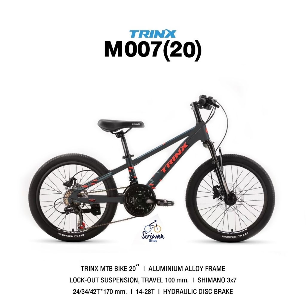 จักรยานเสือภูเขา 20 นิ้ว Trinx M007 ดิสก์เบรคไฮโดรลิก