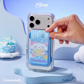 [MS Wallet Cinnamoroll] Cinnamoroll Collection MS Wallet ที่ใส่บัตรแม่เหล็กแปะหลังมือถือสำหรับเคสแม่เหล็ก ลายCinnamoroll