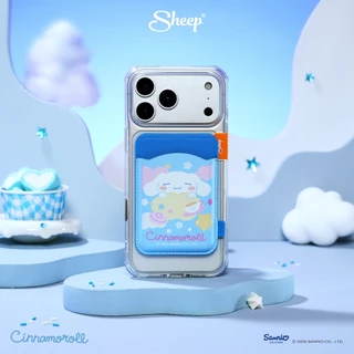 [MS Wallet Cinnamoroll] Cinnamoroll Collection MS Wallet ที่ใส่บัตรแม่เหล็กแปะหลังมือถือสำหรับเคสแม่เหล็ก ลายCinnamoroll