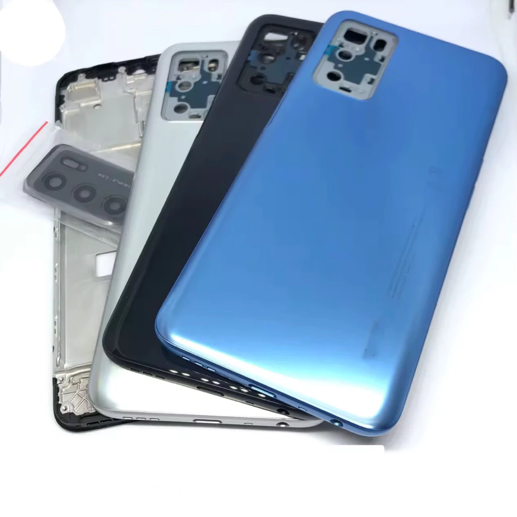 อะไหล่ บอดี้ สำหรับ Oppo A16 เคสกลางพร้อมฝาหลัง ใหม