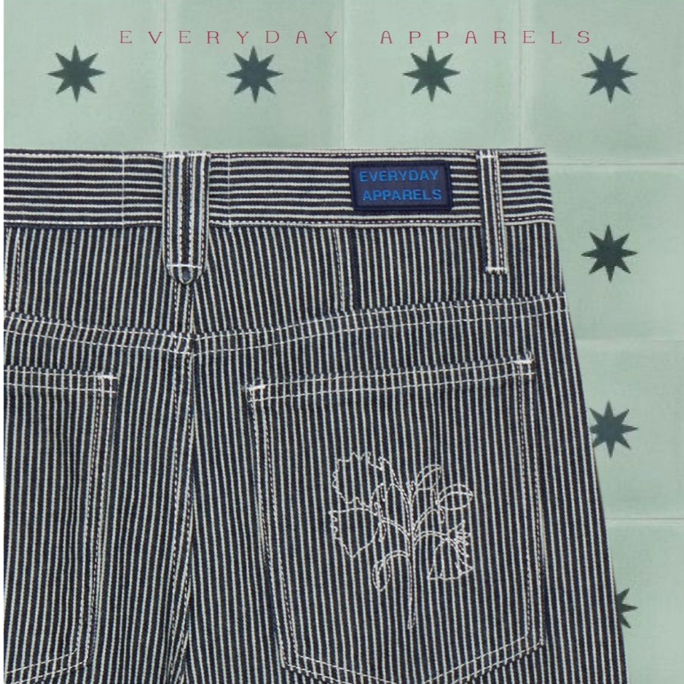 EVERYDAY APPARELS Berrel denim กางเกงยีนส์ทรงบาร์เรล