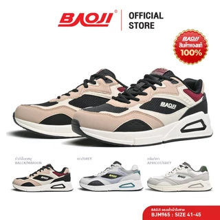 BAOJI บาโอจิ รองเท้าผ้าใบ รองเท้าลำลอง แฟชั่นผู้ชาย รุ่น BJM965
