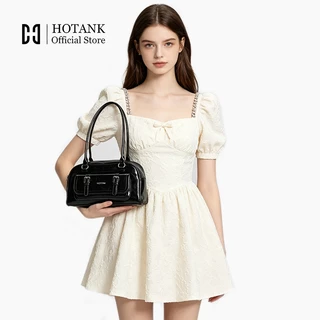 HOTANK กระเป๋าสตรีดีไซน์วินเทจมินิมอล ใช้ได้ทั้งสะพายข้าง หูหิ้ว และสะพายรักแร้