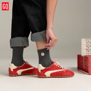 GQ x PEANUTS™ Socks ถุงเท้าข้อสั้นลายสนูปปี้