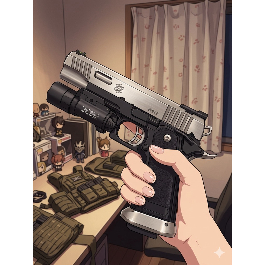 Airsoft WE  T-REX 5.1 HICAPA(GAS BB) มือ2 สภาพ90% สอบถามเพิ่มเติมก่อนกดสั่งซื้อ