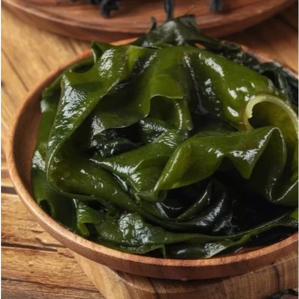 สาหร่ายวากาเมะ อบแห้ง ถุงซิบลอค สาหร่าย วากาเมะ wakame seaweed 裙带菜,海带 50g thumbnail 4