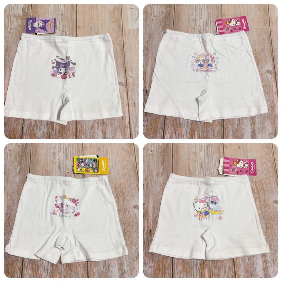 Sanrio [01/04] กางเกงในเด็กเล็ก ไซด์ 90/95/100 ของใหม่ แท้ พร้อมส่ง