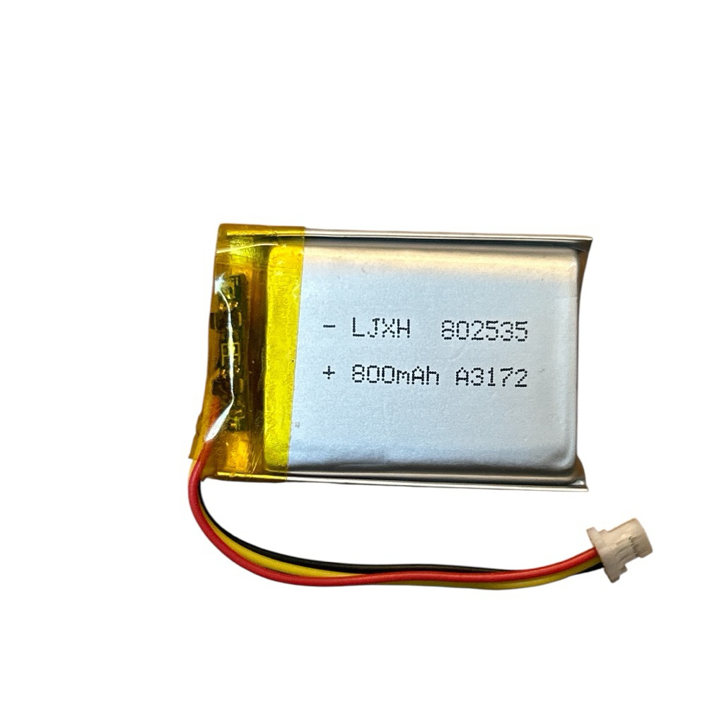 เม้าส์ไร้สาย 802535 FT902536P 3.7V 800mAh LiPo Battery for ASUS ROG Gladius II ปลัก sh1.0