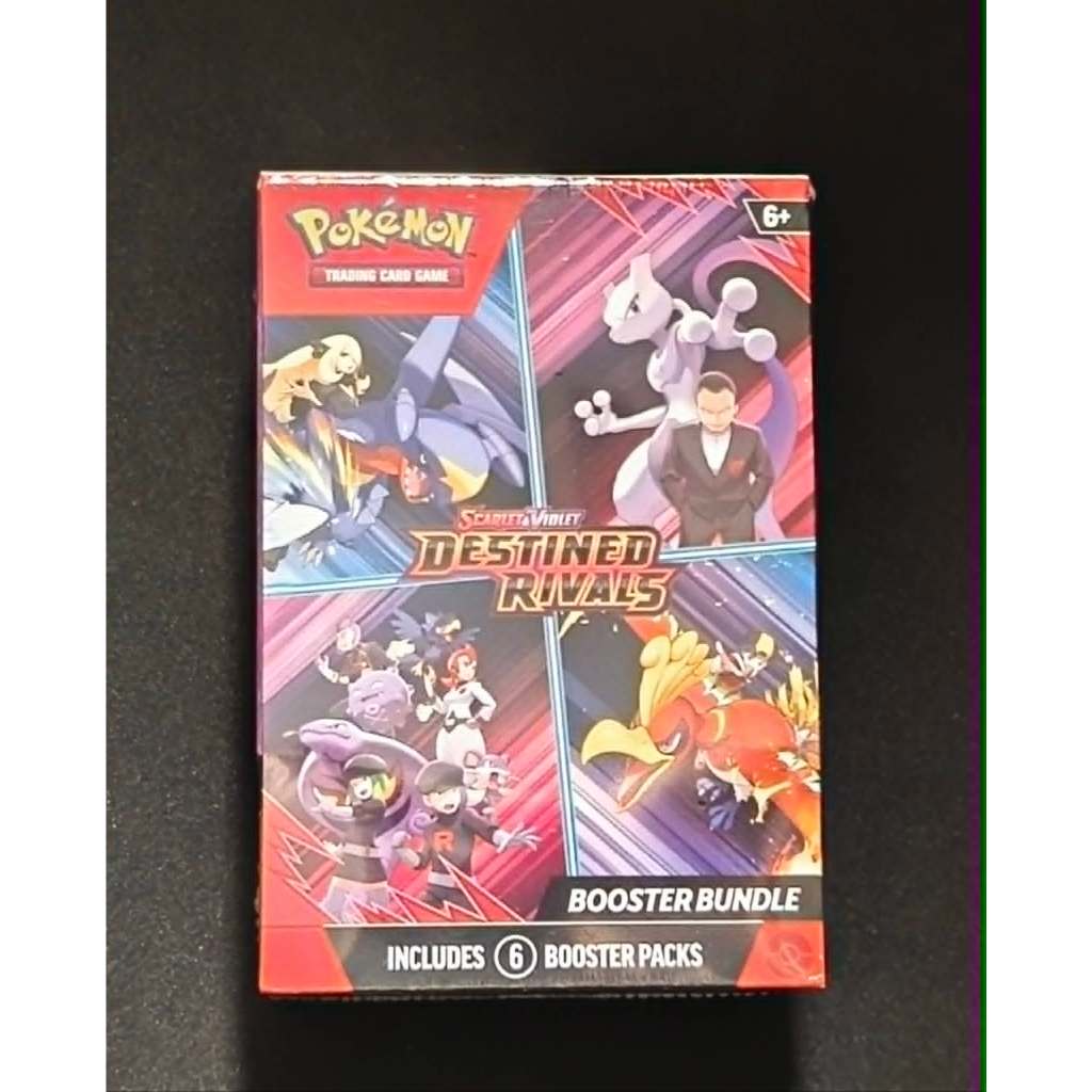 Pokemon TCG: Destined Rivals Booster Bundle 6 English packs