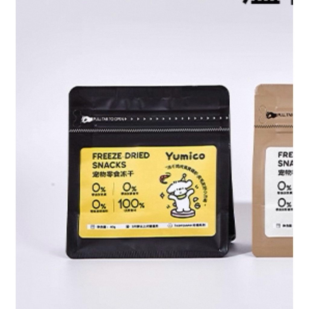 Yumico ฟรีซดรายโยเกิร์ตไก่ไข่แดงกุ้ง 35g