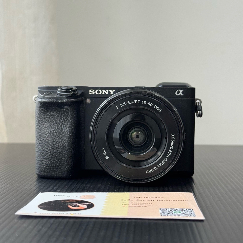 กล้องมือสองราคาถูก SONY A6300 พร้อมเลนส์ 16-50mm