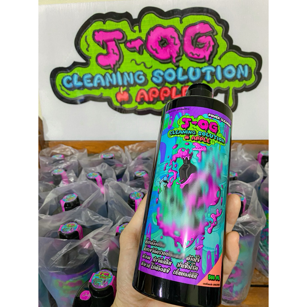 น้ำยาล้างเครื่องแก้ว เจโอจี 500ml. น้ำยาทำความสะอาด