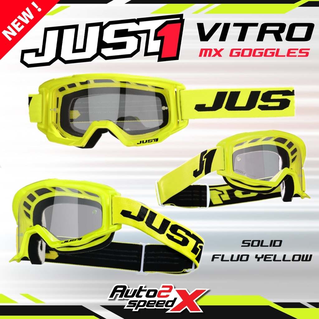 แว่นวิบาก JUST1 VITRO MX GOGGLES เอ็นดูโร่ ENDURO ของแท้