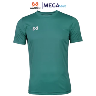 เสื้อกีฬา WARRIX FBA071 FBA571 ผ้าไมโครเรียบ คอกลม แขนสั้น สีพื้น WA-251FBACL01