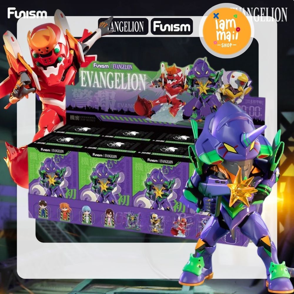 [ยกกล่อง] Funism Evangelion EVA Blindbox Vol.1 พร้อมส่งจากไทย