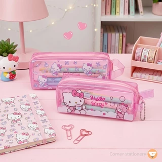 กระเป๋าดินสอ Sanrio Disney และ Marvel ลิขสิทธิ์แท้ 19x7.5 ซม.รุ่น 003 009 กระเป๋าดินสอผช pencil bag