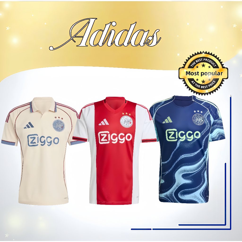 adidas Ajax Amsterdam 25/26 THIRD เสื้อยืด เสื้อผ้า