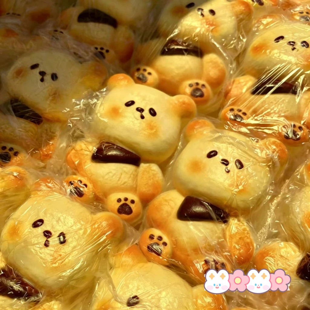 ตุ๊กตาหมีเนยเนื้อนุ่มเหมือนจริง คืนตัวช้า ช่วยคลายเครียด thumbnail 3