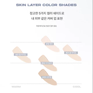 [About Tone] SKIN LAYER COVER FIT CONCEALER แบบขวด