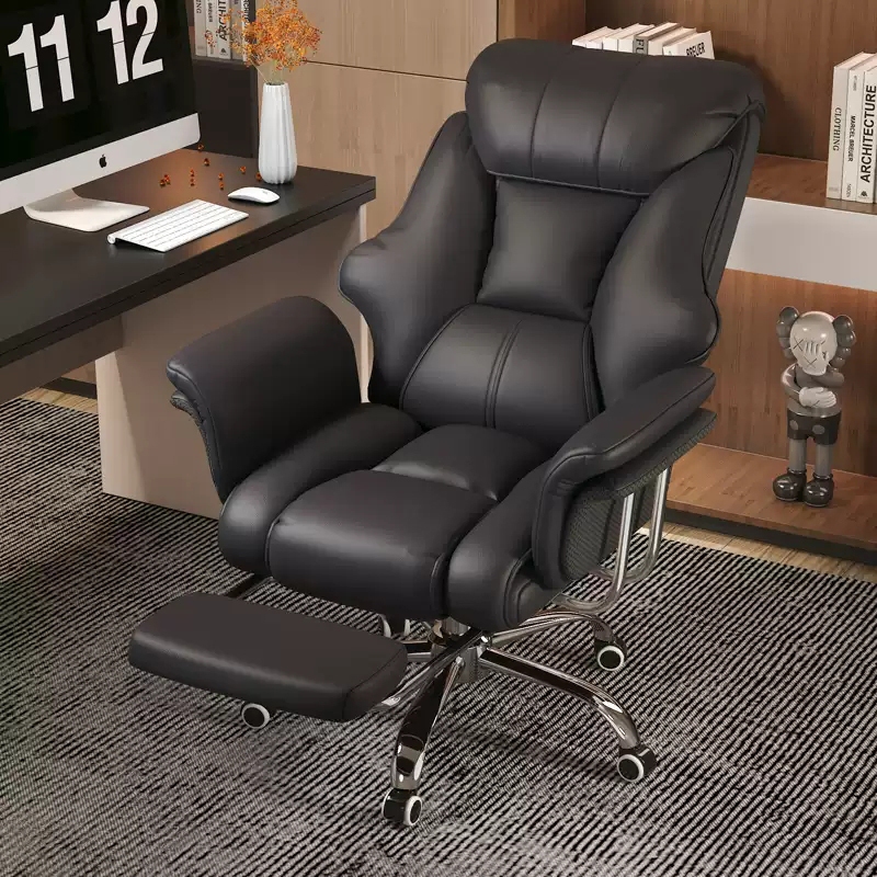 F&Gขนาด115cm*80 ที่นั่งกว้าง55cm ขนาดใหญ่ เก้าอี้สำนักงาน เก้าอี้คอม office chair  รับน้ำหนักได้สูง150kg
