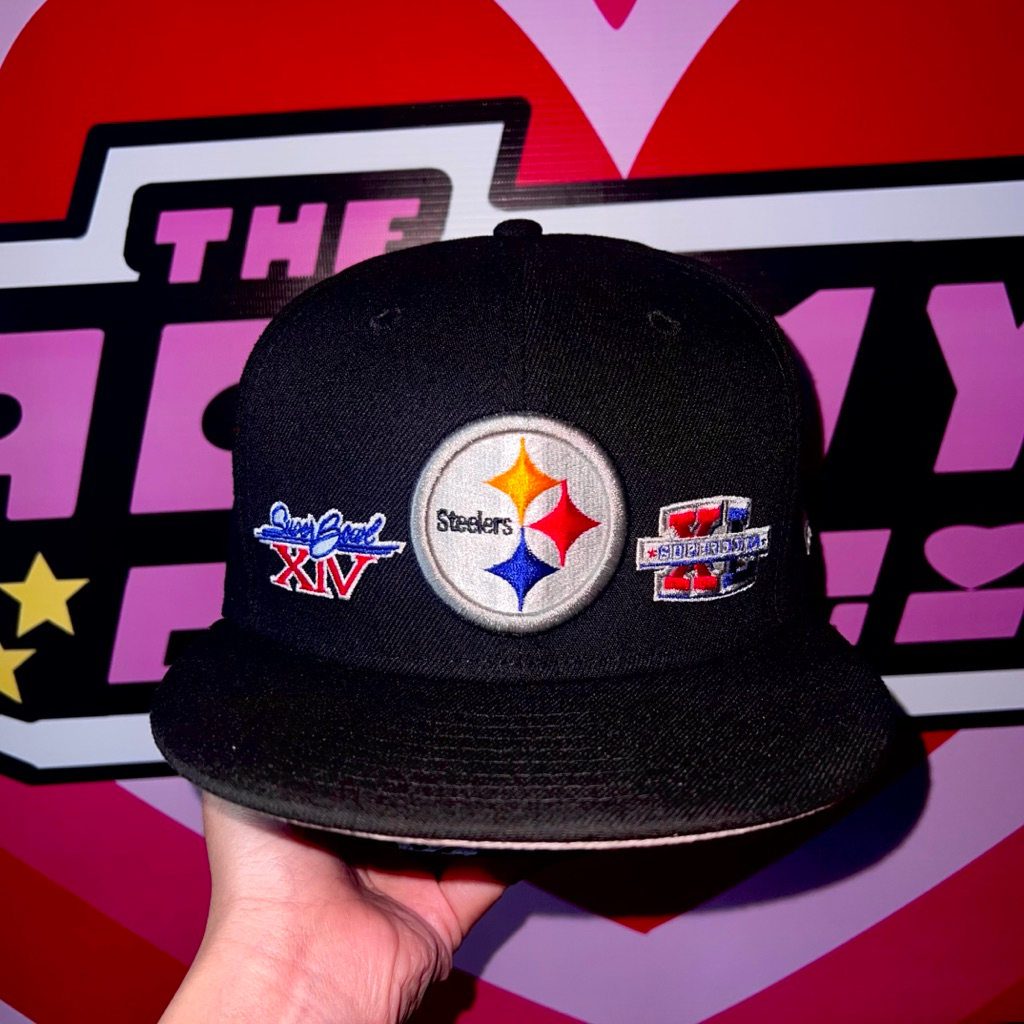 New Era มือสอง Pittsburgh Steelers ’Super Bowl Past Champions‘ 59FIFTY Fitted