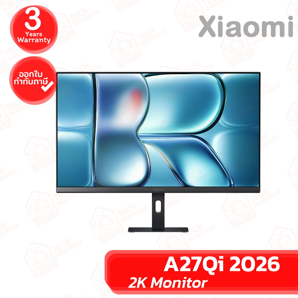 Xiaomi 2K Monitor A27Qi 2026 (70857) จอคอมพิวเตอร์ ขนาด 27 นิ้ว ของแท้ ประกันศูนย์ 3ปี