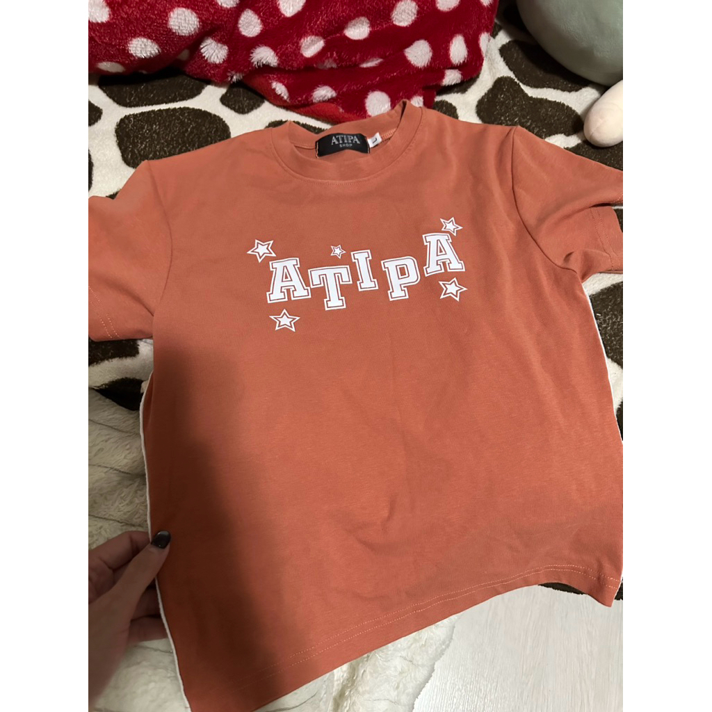 เสื้อยืดคอกลม atipa🤎