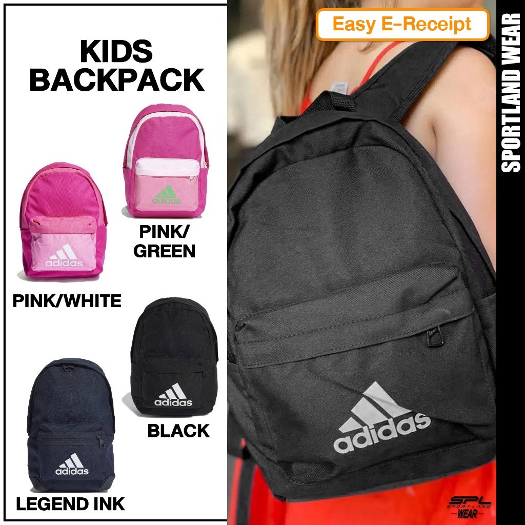 Adidas Collection กระเป๋าเป้ สำหรับเด็ก TR KD Backpack of Sport รุ่น H16384 / HM5026 / HM5025 /  H44