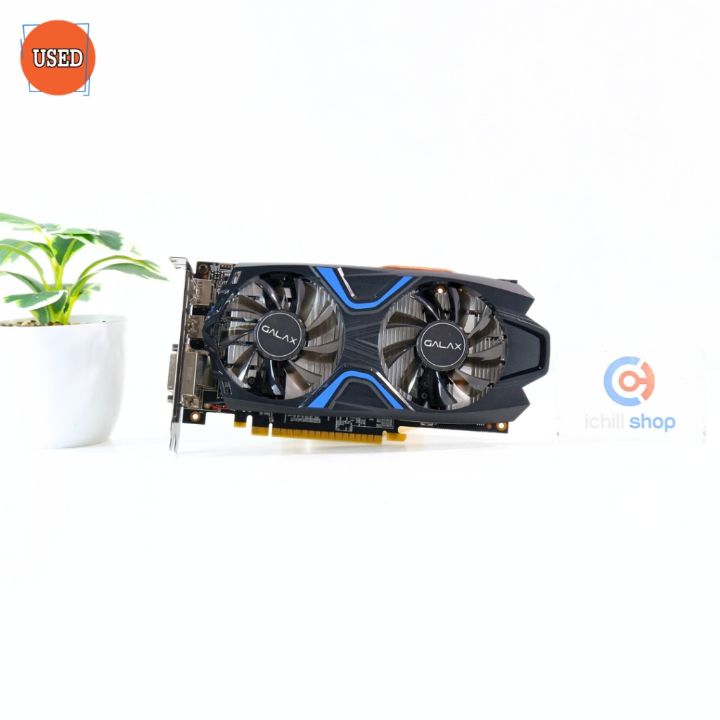 การ์ดจอ (VGA) GALAX GTX1050TI 4GB 2F EX OC P12968