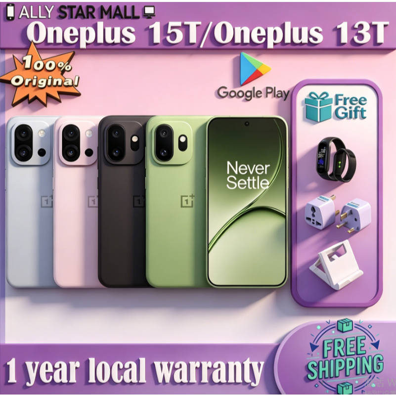 Global ROM Oneplus 15T/13T/Snapdragon 8 Elite Gen 5/7500mAh100W/Oneplus 15T/13T/Snapdragon 8 Elite/ส