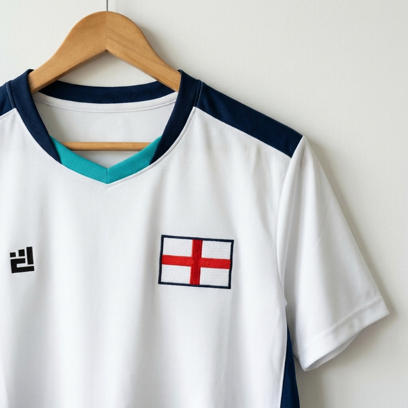 FORMD S-2XL เสื้อกีฬา ทีมชาติ อังกฤษ คอกลม เสื้อพร้อมกางเกง ระบายอาาศดี ใส่เที่ยวได้ ส่งจากไทย