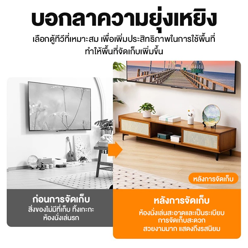 (ประตูบานเลื่อน) ชั้นวางทีวี ชั้นวางของ รูปที่ 2