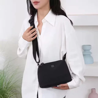 กระเป๋าไหล่แฟชั่นสตรี, กระเป๋า crossbody สบายๆ ความจุขนาดใหญ่, กระเป๋าสะพายไหล่ปรับได้ แบบพกพาหลายช่อง