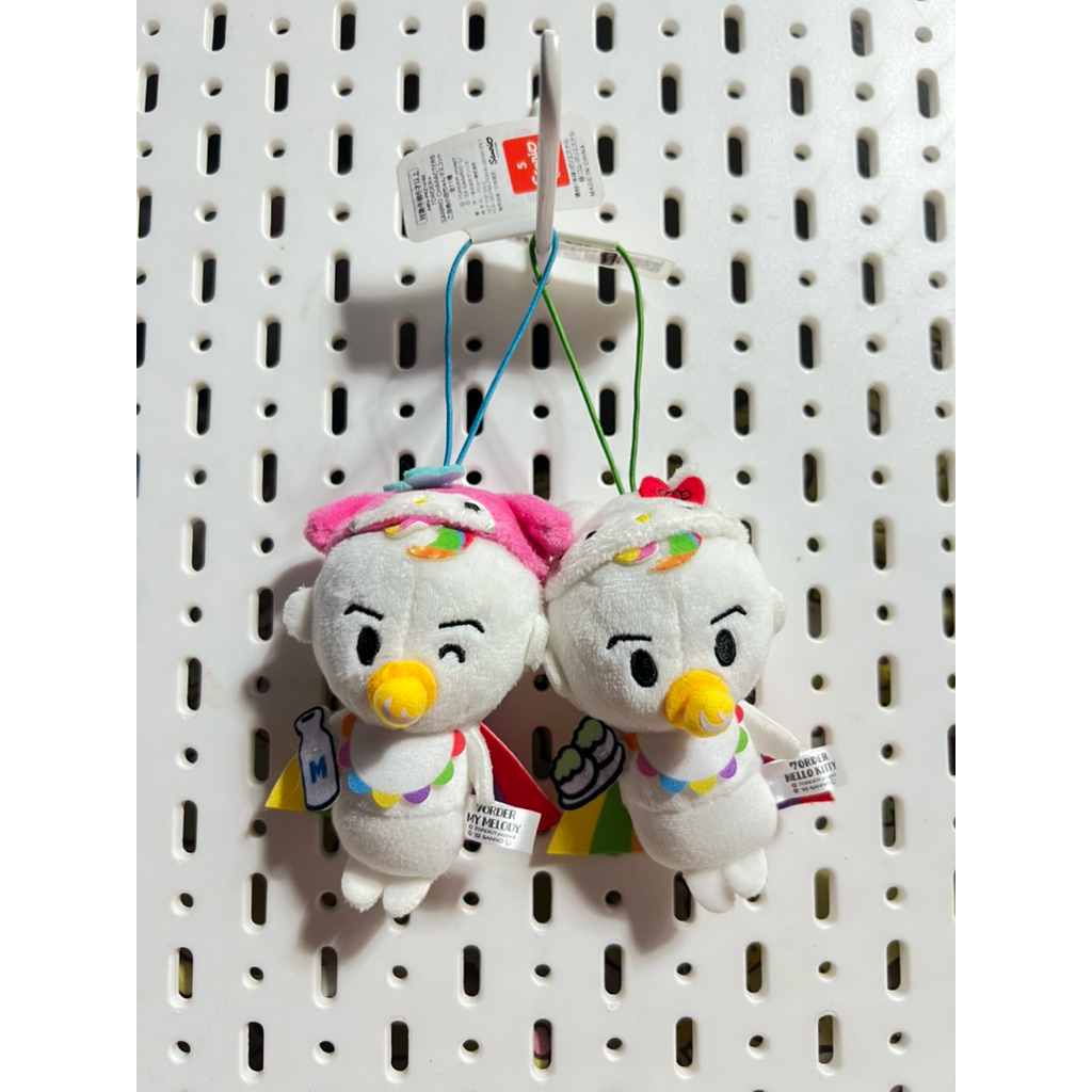 ตุ๊กตาพวงกุญแจจากคอลเลกชัน 7ORDER × Sanrio Characters ที่เกิดจากการร่วมมือกันระหว่างวงดนตรี7ORDER แล