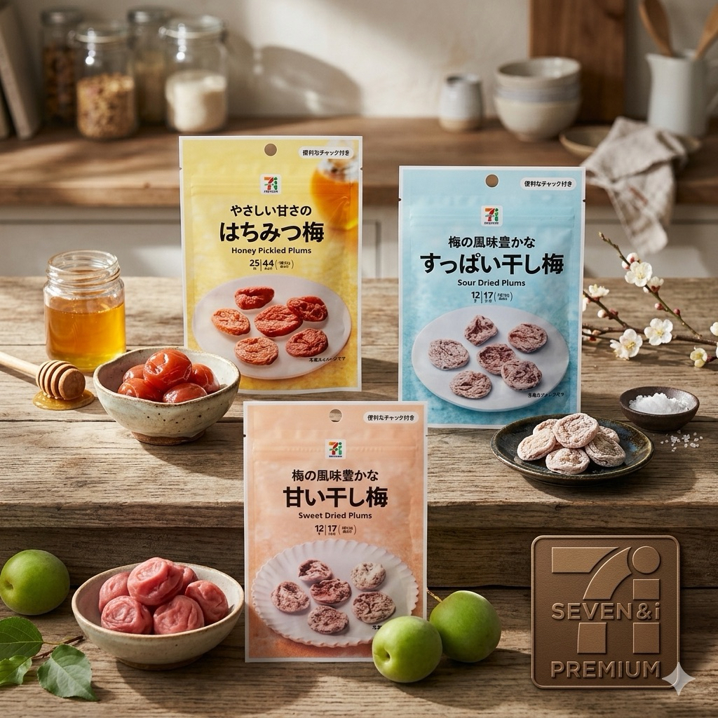 บ๊วยญี่ปุ่น อบแห้ง 7-11 Premium japan 🍑