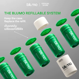 บาล์มสติ๊กระงับกลิ่นกาย Blumo Refillable Deodorant Stick (กลิ่น Matcha on Cloud)