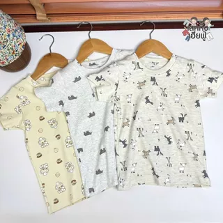 FUFU เสื้อยืดเด็ก ลายแฟชั่น Size S-XL อายุ 1- 8 ปี แขนสั้น คอกลม ใส่ได้ทั้งเด็กชาย/เด็กหญิง(TSF-2)