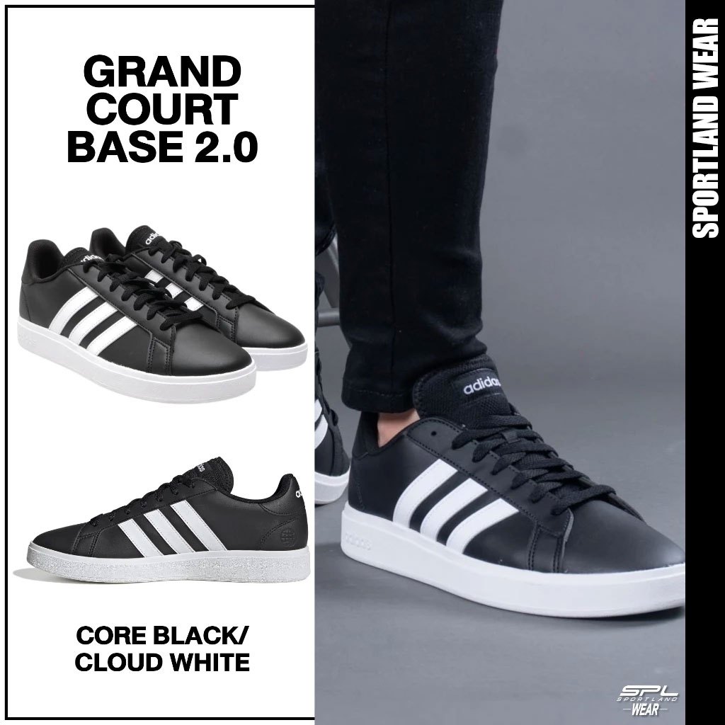 Adidas อาดิดาส รองเท้าผ้าใบ รองเท้าลำลอง M Grand Court Base 2.0 GW9251 (2100)