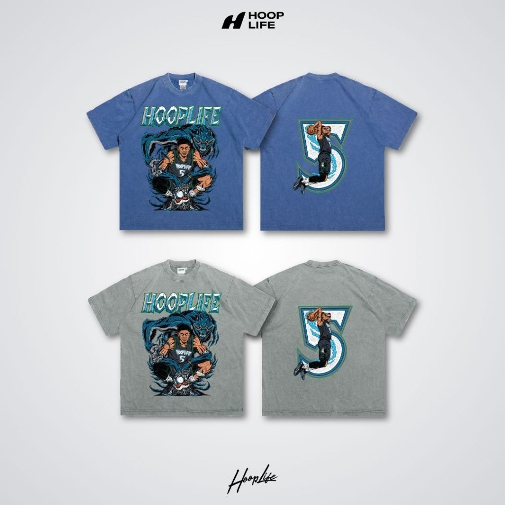 เสื้อยืดแฟชั่น เสื้อยืดแนวสตรีท HoopLife ” I Love this Game – Antman Devil  ” Vintage Oversized Tee