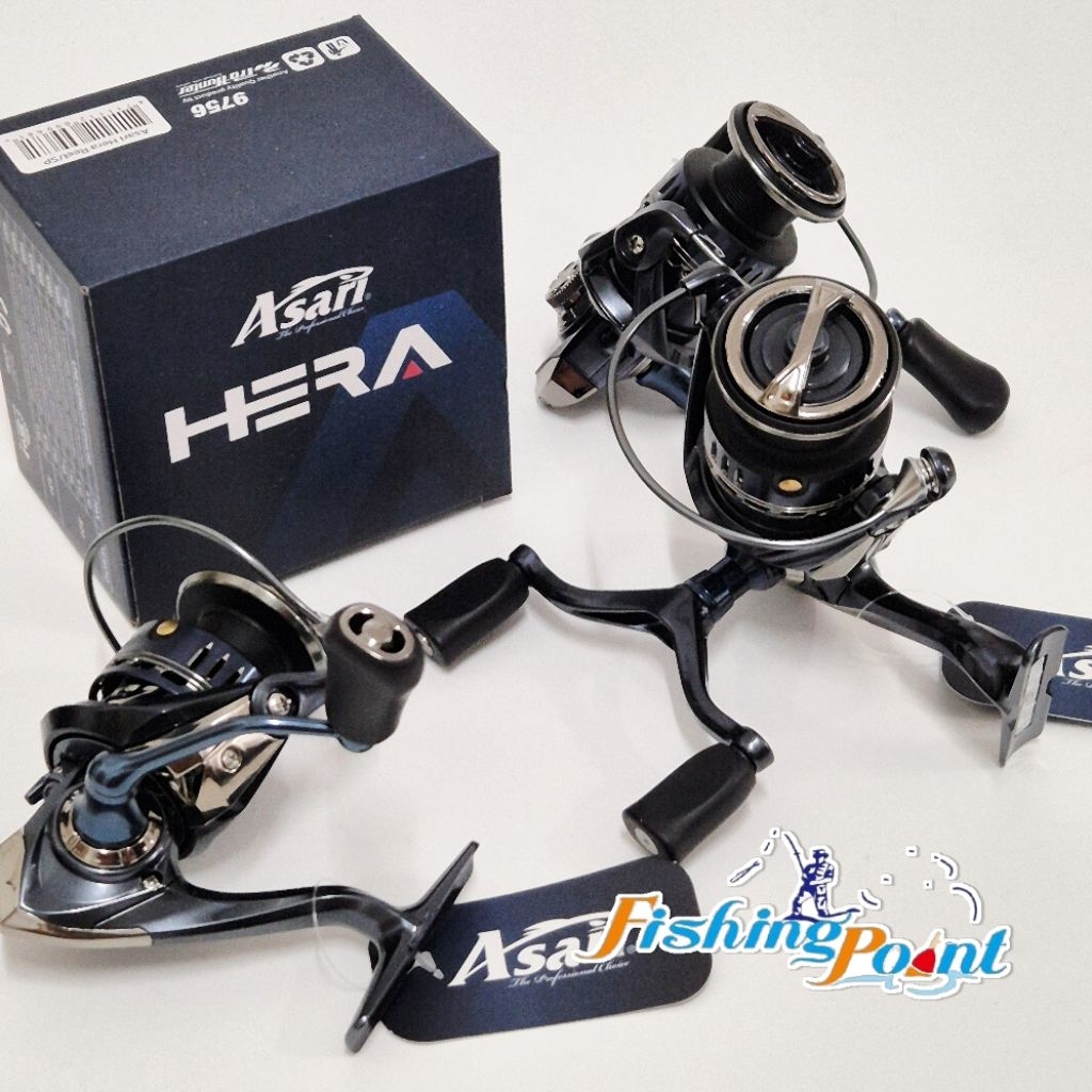 รอกสปินนิ่ง ASARI HERA พร้อมใบรับประกันจากโปรฮันเตอร์
